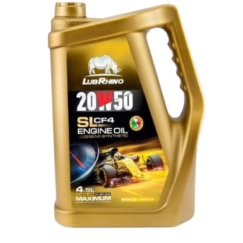 روغن موتور لوبرینو مدل 20W50 SL CF-4 حجم 4.5 لیتر