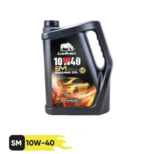 روغن موتور لوبرینو مدل 10W-40 SN حجم 5 لیتر
